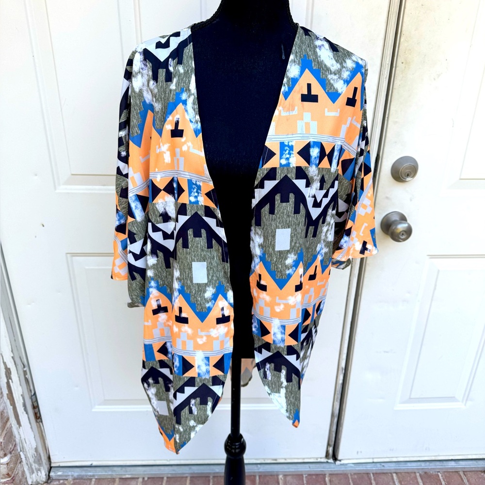 Kimono, Short Sleeves, Size XL
